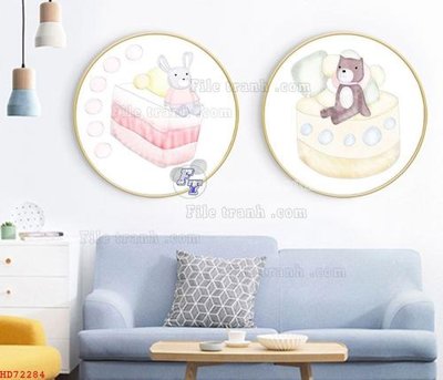 File PSD File bộ tranh treo hiện đại HD72284 (bản gốc) chất lượng nhất