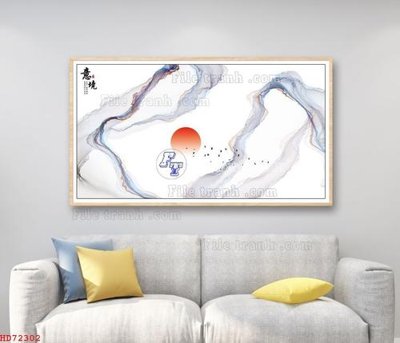 Chi tiết file gốc File bộ tranh treo hiện đại HD72302 (cho in tráng gương)