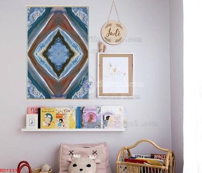 File tranh gốc File bộ tranh treo hiện đại HD72339 chủ đề hiện đại