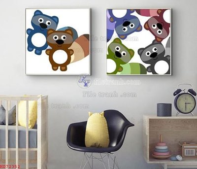 Tệp tin gốc File bộ tranh treo hiện đại HD72352 (dùng cho in ấn) chuyên nghiệp