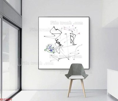 File gốc File bộ tranh treo hiện đại HD72360 (phong cách) tối giản