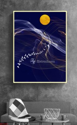 File ảnh File bộ tranh treo hiện đại HD72362 (gốc) in backdrop sự kiện