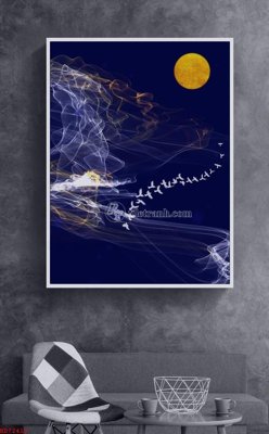 File gốc in ấn File bộ tranh treo hiện đại HD72419 chuẩn màu CMYK