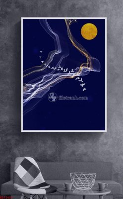 File gốc in ấn File bộ tranh treo hiện đại HD72423 chất lượng vượt trội