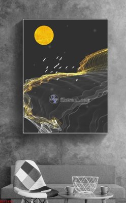 File ảnh File bộ tranh treo hiện đại HD72432 (gốc) in backdrop sự kiện