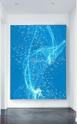 Download file gốc File bộ tranh treo hiện đại HD72500 (in lụa) nghệ thuật