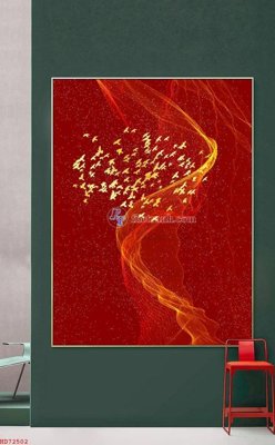 File ảnh File bộ tranh treo hiện đại HD72502 (gốc) in decal dán tường