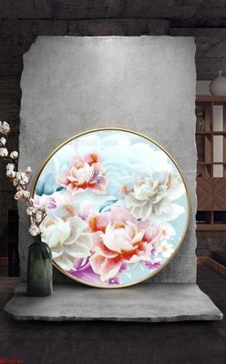 Download file File bộ tranh treo hiện đại HD72543 (gốc) in mica đèn LED