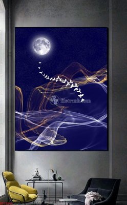 File ảnh File bộ tranh treo hiện đại HD72606 (gốc) in poster