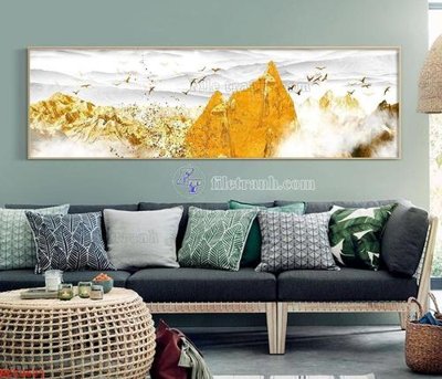 File tranh File bộ tranh treo hiện đại HD72631 (bản gốc) in lụa 5D