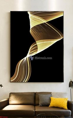 File gốc File bộ tranh treo hiện đại HD72644 (in lụa) tranh mã đáo