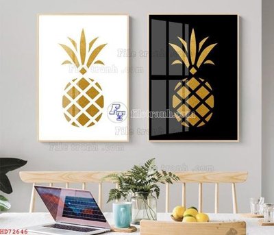 File tranh File bộ tranh treo hiện đại HD72646 (ảnh gốc) in trần nhà