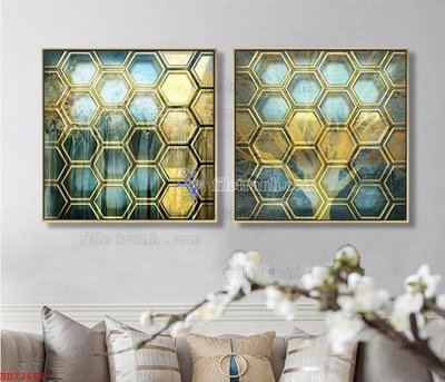 Tải file File bộ tranh treo hiện đại HD72666 (gốc) in ấn ngay lập tức