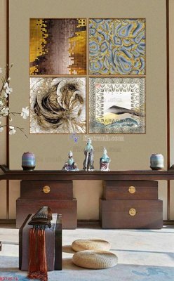 File in trần File bộ tranh treo hiện đại HD72674 (bản gốc) đại dương