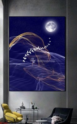 Tải file File bộ tranh treo hiện đại HD72690 (gốc) làm tranh trang trí