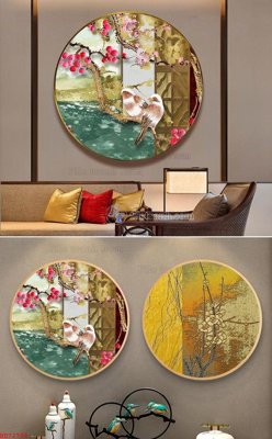 Tải xuống file tranh gốc File bộ tranh treo hiện đại HD72700 (PSD/TIFF)