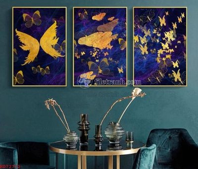 File gốc File bộ tranh treo hiện đại HD72702 cho in ấn và thiết kế