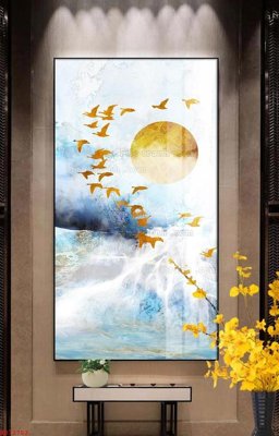 File tranh File bộ tranh treo hiện đại HD72763 (ảnh gốc) cho in ấn kỹ thuật số