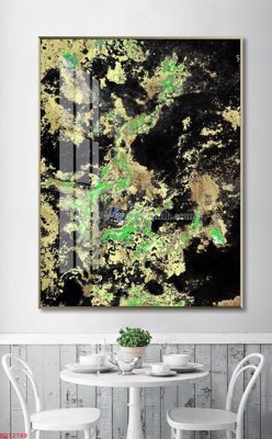 File tranh in trần 3D File bộ tranh treo hiện đại HD72768 (ảnh gốc)