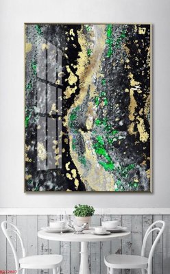 Hình ảnh file gốc in trần nhà File bộ tranh treo hiện đại HD72807