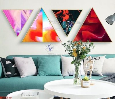 Download file gốc File bộ tranh treo hiện đại HD72849 (in mica) 3D