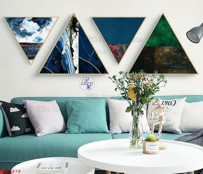 Ảnh gốc File bộ tranh treo hiện đại HD72879 (siêu chi tiết) để in ấn