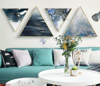 File tranh quảng cáo File bộ tranh treo hiện đại HD72882 (file gốc) chuyên nghiệp