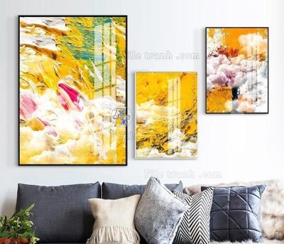 Chi tiết file tranh tráng gương File bộ tranh treo hiện đại HD72984 (ảnh gốc)