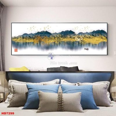 File tranh File tranh bộ hiện đại HD7299 (gốc) in film
