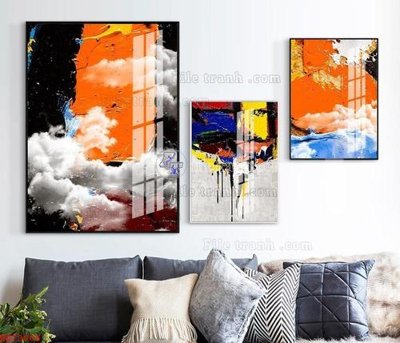 Tải file File bộ tranh treo hiện đại HD73008 (gốc) để in ấn ngay