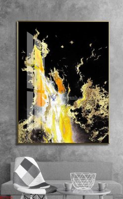 File tranh gốc File bộ tranh treo hiện đại HD73034 chủ đề hiện đại