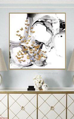 Download file gốc File bộ tranh treo hiện đại HD73039 (in lụa) nghệ thuật