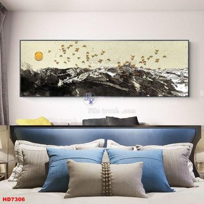 Download file gốc File tranh bộ hiện đại HD7306 (in lụa) nghệ thuật