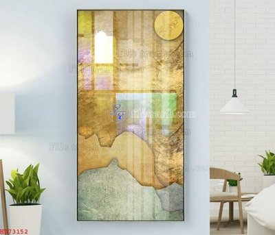 File in ấn File bộ tranh treo hiện đại HD73152 (bản gốc) cao cấp