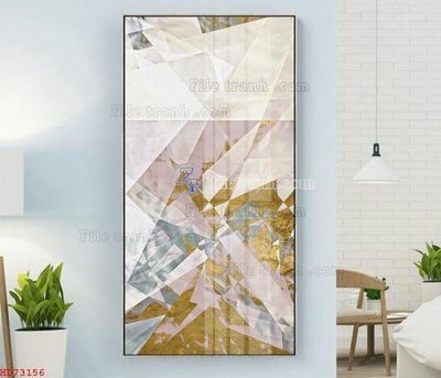 File ảnh File bộ tranh treo hiện đại HD73156 (gốc) in quảng cáo ngoài trời