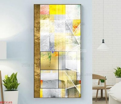 Tải file File bộ tranh treo hiện đại HD73165 (gốc) chủ đề tâm linh