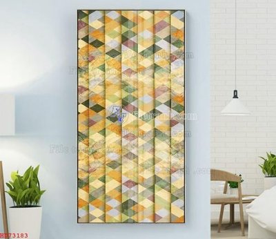 File tranh quảng cáo File bộ tranh treo hiện đại HD73183 (file gốc) chuyên nghiệp