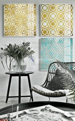 Tải file File bộ tranh treo hiện đại HD73207 (ảnh gốc) in tráng gương