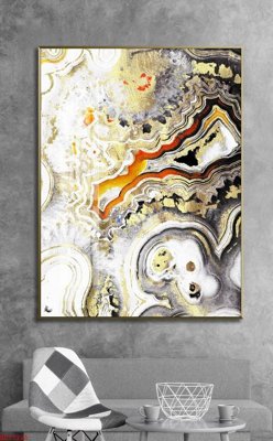 File in trần File bộ tranh treo hiện đại HD73223 (bản gốc) mây trời