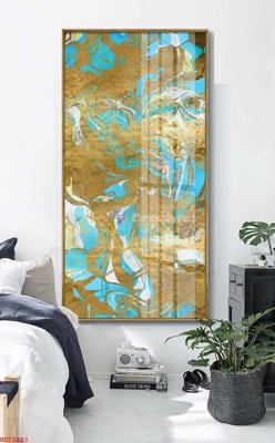 Tải file File bộ tranh treo hiện đại HD73233 (gốc) làm tranh treo tường