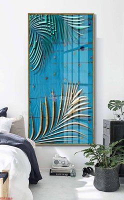 File tranh File bộ tranh treo hiện đại HD73258 (bản gốc) in lụa 5D