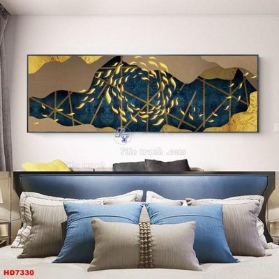 File PSD File tranh bộ hiện đại HD7330 (nguyên bản) cho thiết kế