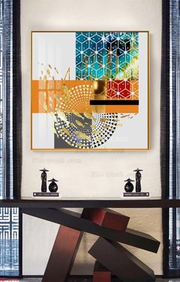 Tải file File bộ tranh treo hiện đại HD73359 (gốc) làm file tranh quảng cáo