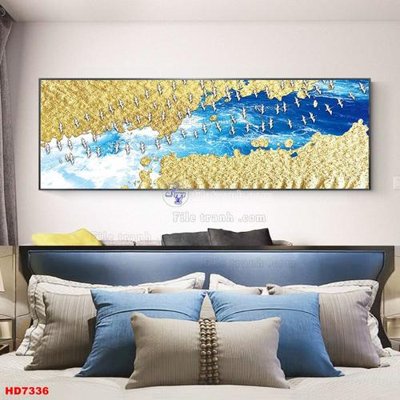 File tranh gốc File tranh bộ hiện đại HD7336 (bản quyền) Filetranh.com