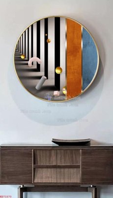 File tranh File bộ tranh treo hiện đại HD73370 (gốc) in film