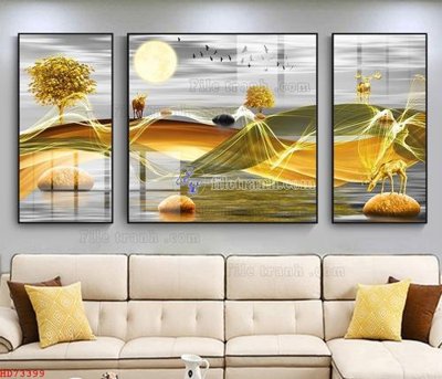 Tải file tranh File bộ tranh treo hiện đại HD73399 (ảnh gốc) ngay