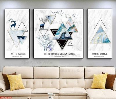 Download file gốc File bộ tranh treo hiện đại HD73403 (in mica) trong suốt