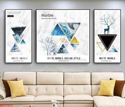 Tải file File bộ tranh treo hiện đại HD73415 (gốc) in nhanh