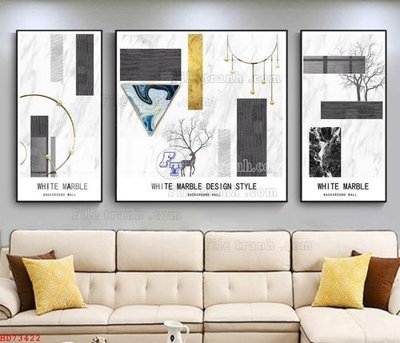 File gốc File bộ tranh treo hiện đại HD73422 (ảnh rõ nét) để in