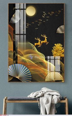 File PSD File bộ tranh treo hiện đại HD73487 (bản gốc) cho nhà in